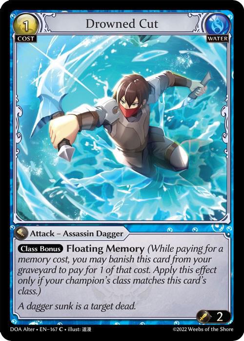 Drowned Cut 167 (Dawn of Ashes Alter Edition) 