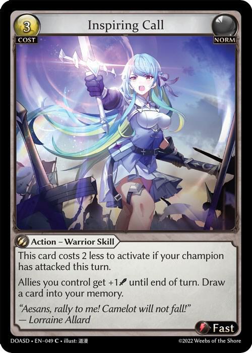 Inspiring Call 049 (Dawn of Ashes Starter Decks) 