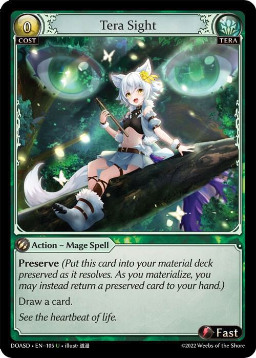 Tera Sight 105 (Dawn of Ashes Starter Decks) 