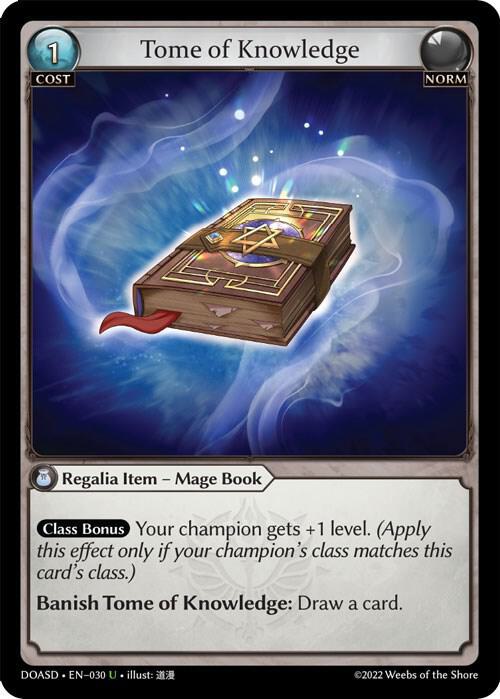 Tome of Knowledge 030 (Dawn of Ashes Starter Decks) 
