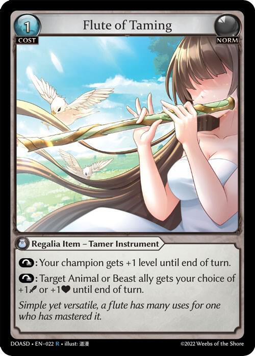 Flute of Taming 022 (Dawn of Ashes Starter Decks) 