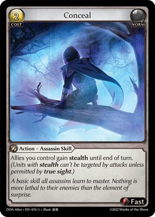 Conceal 076 (Dawn of Ashes Alter Edition) 