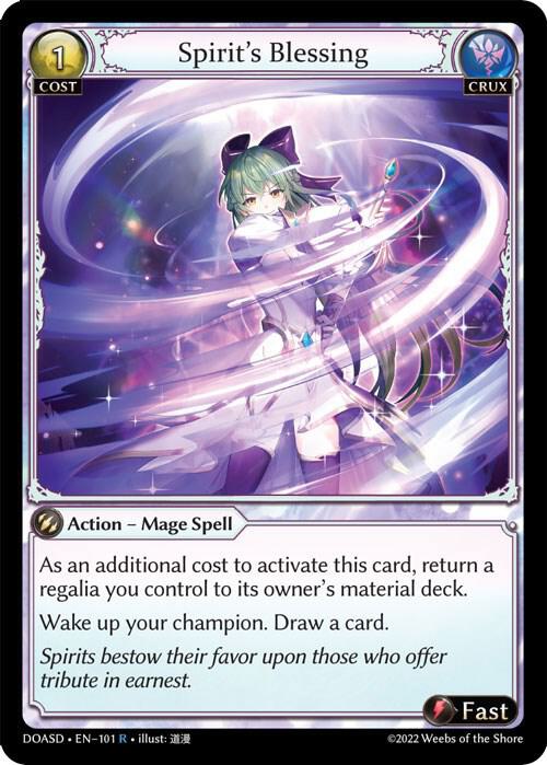 Spirit's Blessing 101 (Dawn of Ashes Starter Decks) 