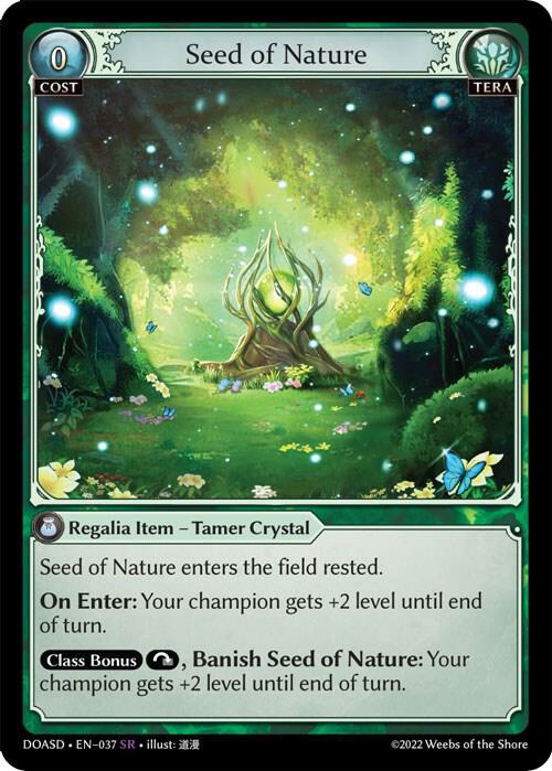 Seed of Nature 037 (Dawn of Ashes Starter Decks) 