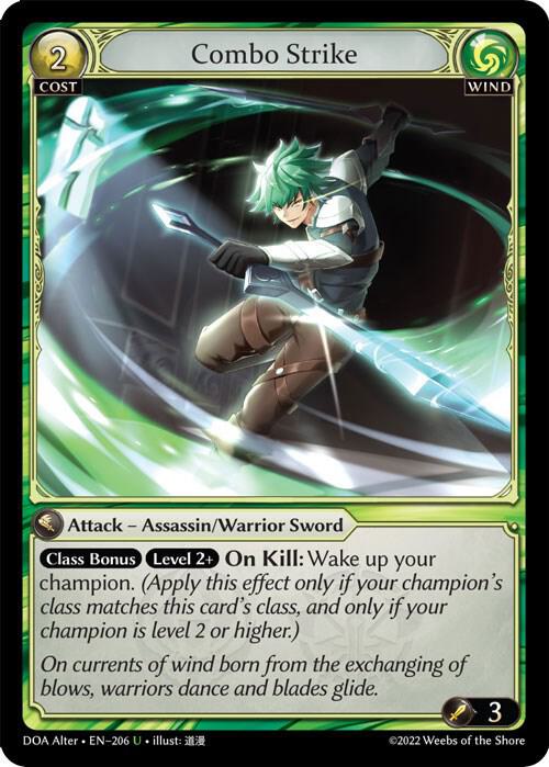 Combo Strike 206 (Dawn of Ashes Alter Edition) 