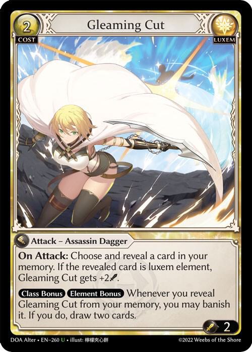 Gleaming Cut 260 (Dawn of Ashes Alter Edition) 