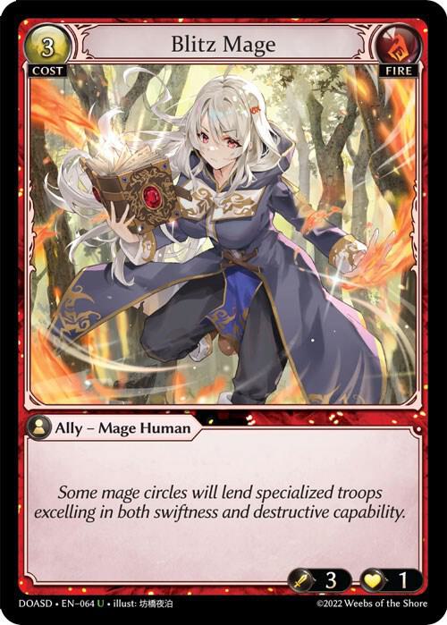 Blitz Mage 064 (Dawn of Ashes Starter Decks) 