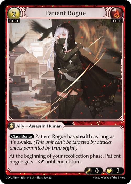 Patient Rogue 146 (Dawn of Ashes Alter Edition) 