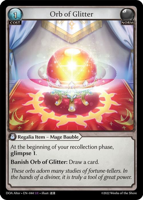 Orb of Glitter 044 (Dawn of Ashes Alter Edition) 
