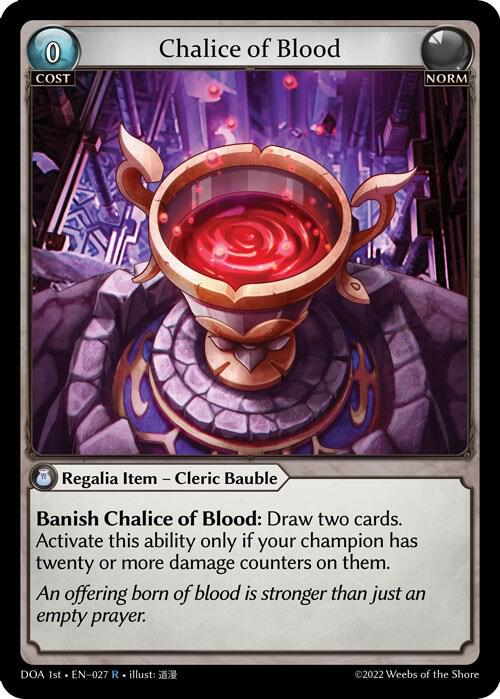 Chalice of Blood 027 (Dawn of Ashes 1st Edition) 