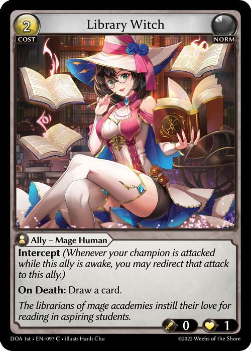 Library Witch 097 (Dawn of Ashes 1st Edition) 