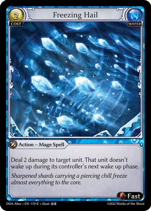 Freezing Hail 170 (Dawn of Ashes Alter Edition) 
