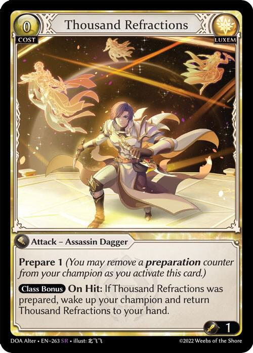 Thousand Refractions 263 (Dawn of Ashes Alter Edition) 