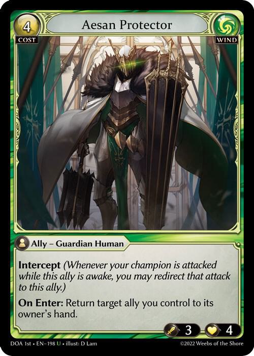 Aesan Protector 198 (Dawn of Ashes 1st Edition) 