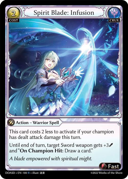 Spirit Blade: Infusion 100 (Dawn of Ashes Starter Decks) 