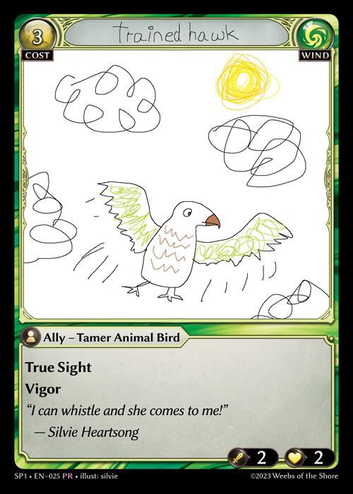 Trained Hawk 025 (Supporter Pack 1) 