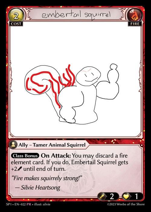 Embertail Squirrel 022 (Supporter Pack 1) 