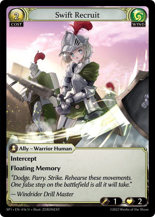 Swift Recruit 016 (Supporter Pack 1) 