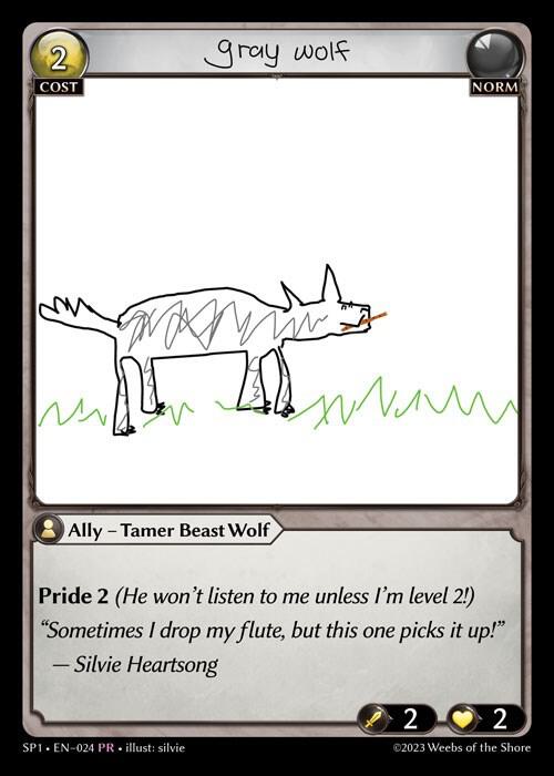 Gray Wolf 024 (Supporter Pack 1) 