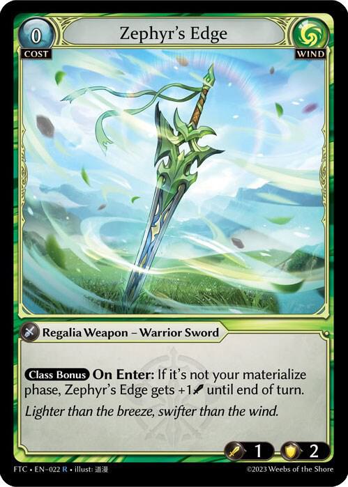 Zephyr's Edge 022 (Fractured Crown) 
