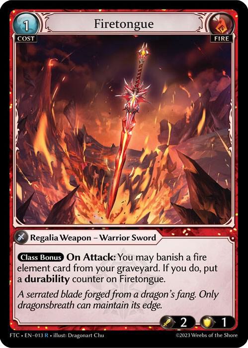 Firetongue 013 (Fractured Crown) 