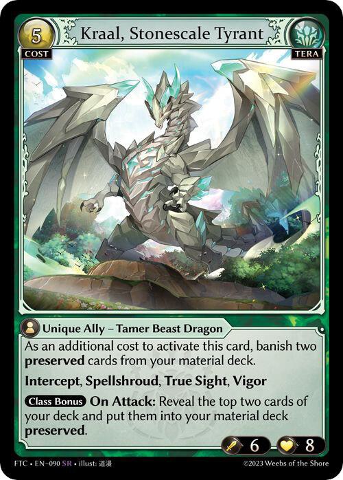 Kraal, Stonescale Tyrant 090 (Fractured Crown) 