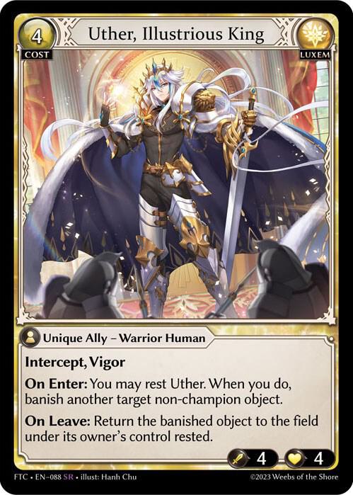 Uther, Illustrious King 088 (Fractured Crown) 