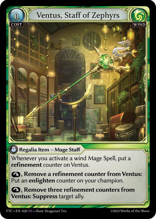 Ventus, Staff of Zephyrs 020 (Fractured Crown) 