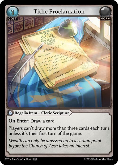 Tithe Proclamation 009 (Fractured Crown) 