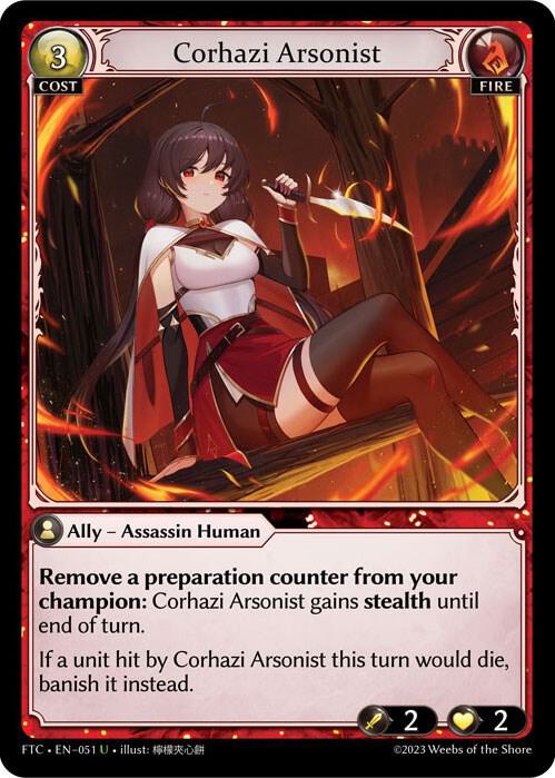 Corhazi Arsonist 051 (Fractured Crown) 