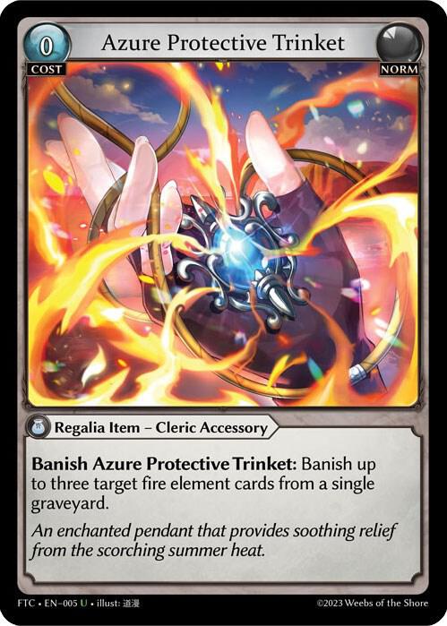 Azure Protective Trinket 005 (Fractured Crown) 