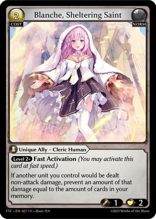 Blanche, Sheltering Saint 027 (Fractured Crown) 