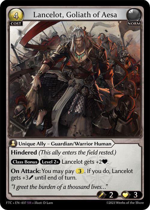 Lancelot, Goliath of Aesa 037 (Fractured Crown) 