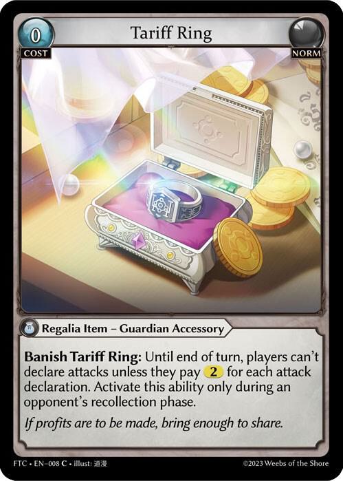 Tariff Ring 008 (Fractured Crown) 