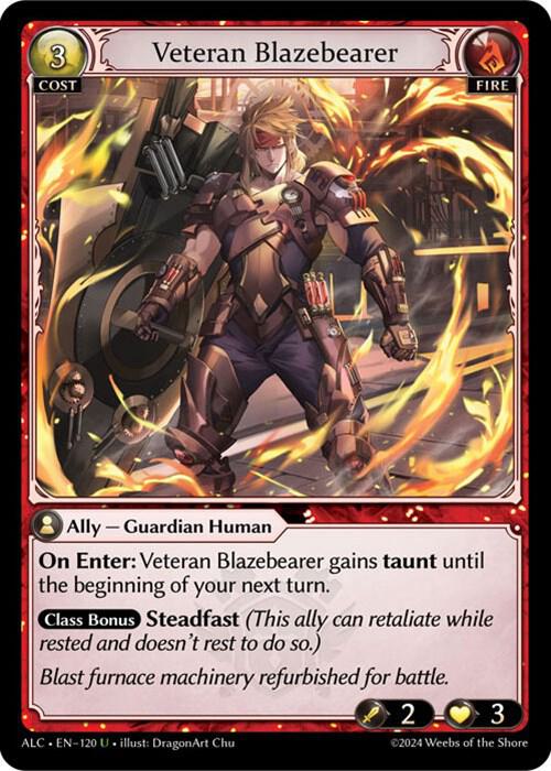 Veteran Blazebearer 120 (Alchemical Revolution) 