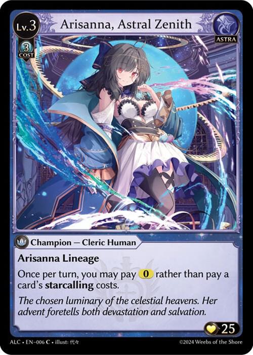 Arisanna, Astral Zenith 006 (Alchemical Revolution) 