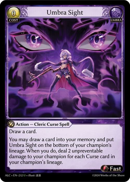 Umbra Sight 212 (Alchemical Revolution) 