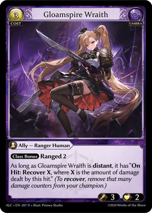 Gloamspire Wraith 207 (Alchemical Revolution) 