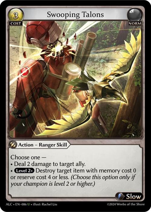 Swooping Talons 086 (Alchemical Revolution) 