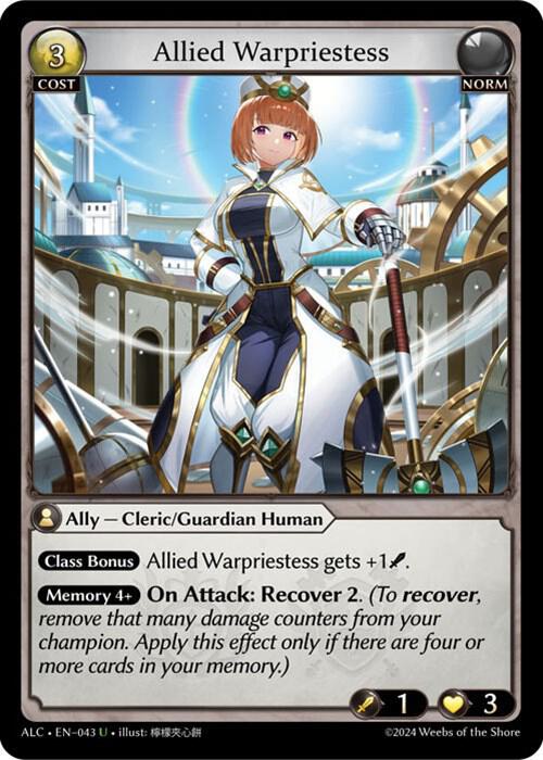 Allied Warpriestess 043 (Alchemical Revolution) 
