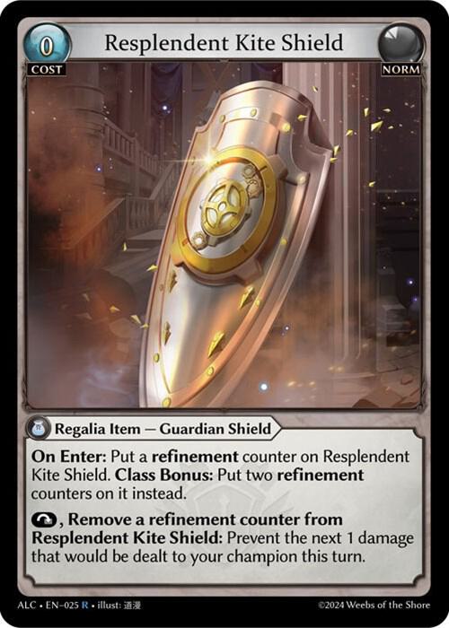 Resplendent Kite Shield 025 (Alchemical Revolution) 