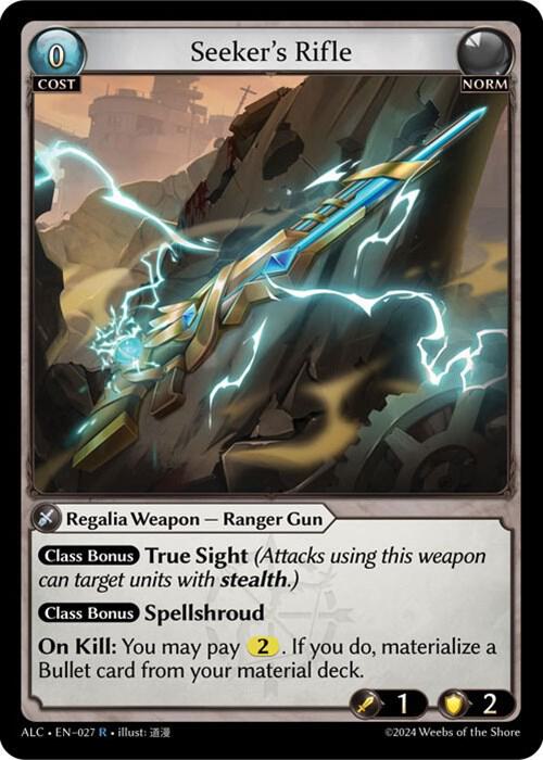 Seeker's Rifle 027 (Alchemical Revolution) 