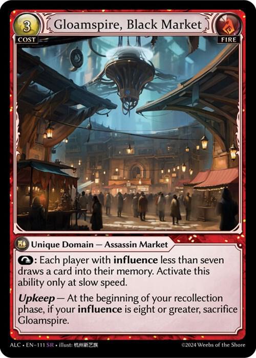 Gloamspire Black Market 111 (Alchemical Revolution) 