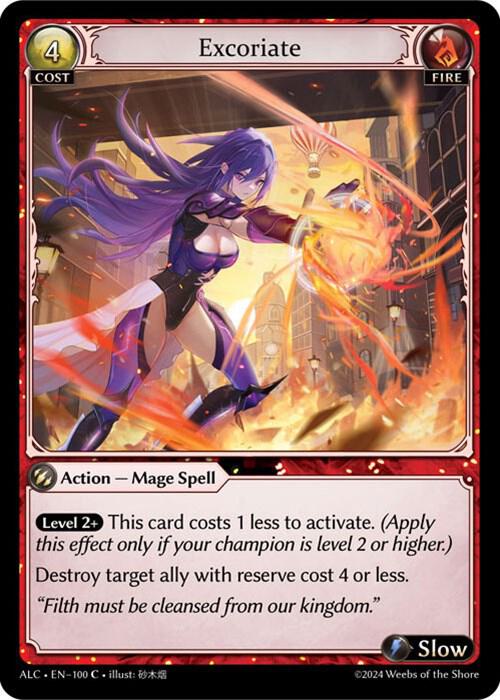 Excoriate 100 (Alchemical Revolution) 