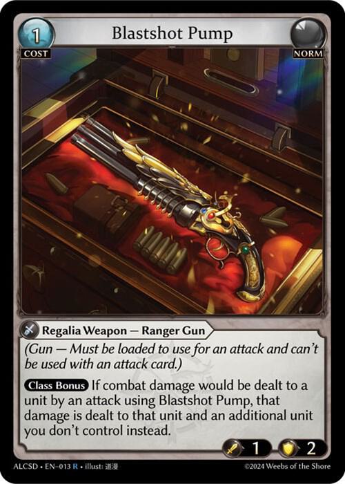 Blastshot Pump 013 (Alchemical Revolution Starter Decks) 