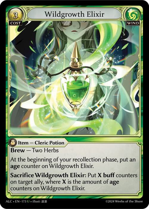 Wildgrowth Elixir 173 (Alchemical Revolution) 