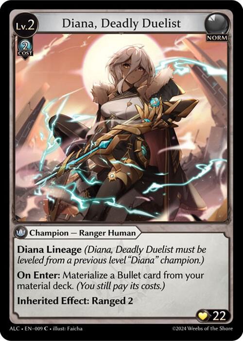 Diana, Deadly Duelist 009 (Alchemical Revolution) 