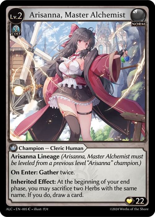 Arisanna Master Alchemist 005 (Alchemical Revolution) 