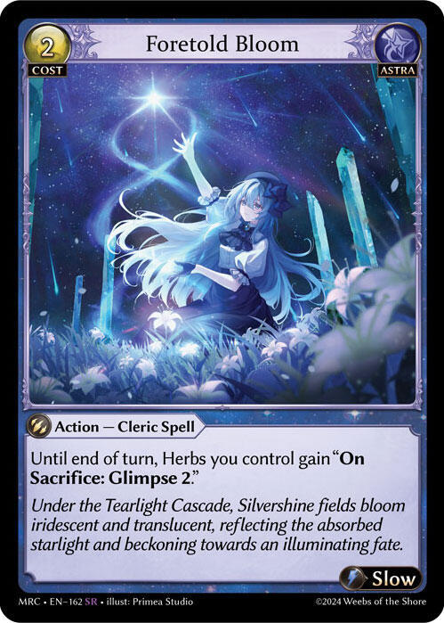 Foretold Bloom 162 (Mercurial Heart) 