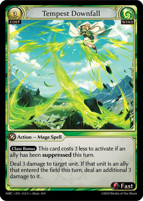 Tempest Downfall 153 (Mercurial Heart) 
